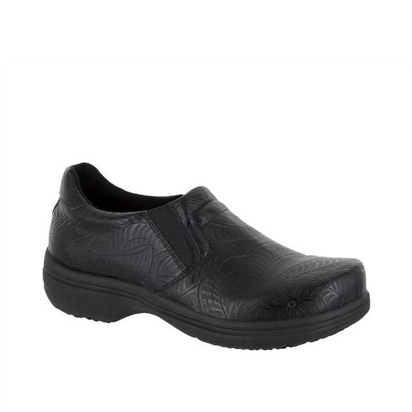 NEW EASY WORKS women's bind health care professional shoe - medium width in blac - Picture 2 of 7